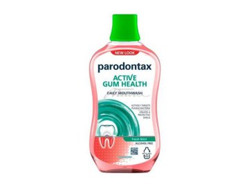 Ополаскиватель для полости рта PARADONTAX Активная Защита Дёсен Свежая Мята, 500 мл