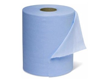 Полотенца для протирки АстиконСнаб TehClean Wipe безворсовые 2-слойные (синий, 500л, 334х350мм)