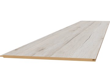 Панель МДФ Classic STELLA Standart 2700х200х6 Дуб Санремо Белый