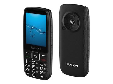 Мобильный телефон Maxvi B32 (черный)