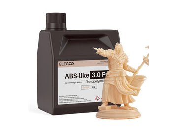 Фотополимерная смола ELEGOO ABSlike V3.0 Pro 50.103.0357 (бежевый)
