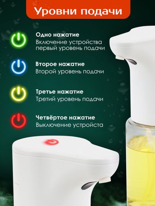 Дозатор мыла автоматический LIGHT, фото 4 из 48