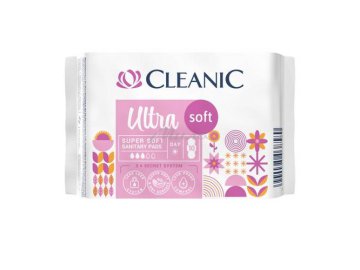 Прокладки гигиенические CLEANIC Ultra soft Day дневные женские, 10 шт на акции в магазинах Мила