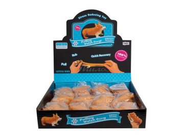 Игрушка-антистресс SHANTOU YISHENG Тянучка Корги, артикул A-219