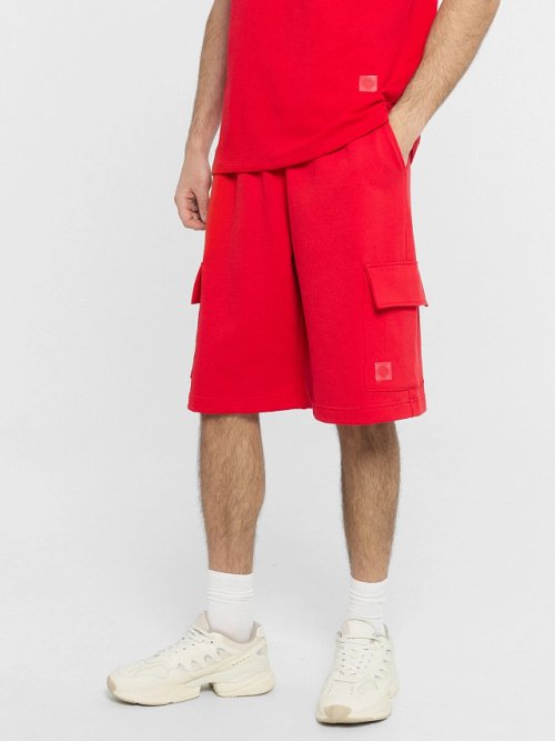 Шорты мужские в красном цвете, фото 2 из 6