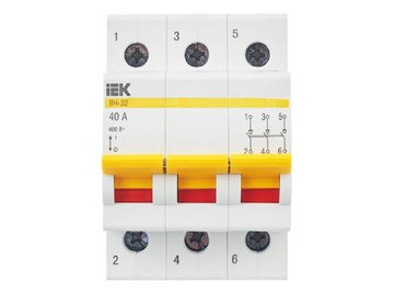 Выключатель нагрузки IEK ВН-32 3Р 40А MNV10-3-040