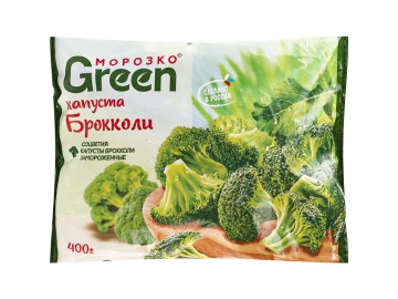 Брокколи "МОРОЗКО GREEN"(зам) 400г Евроопт