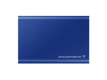 Портативный SSD-накопитель Samsung T7 1TB (MU-PC1T0H/WW) синий