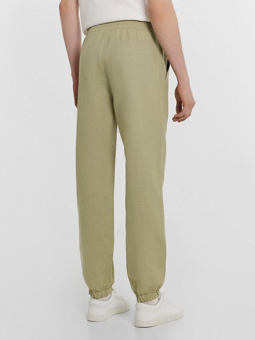 Брюки мужские оливковые, фото 4 из 5