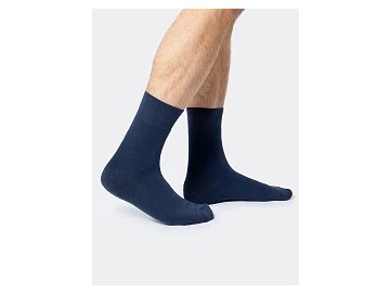 Носки мужские махровые в темно-синем цвете