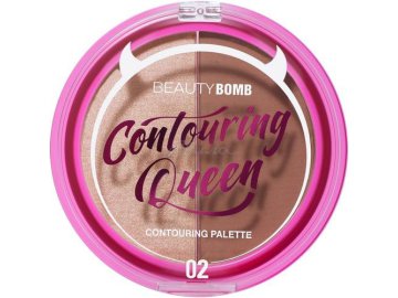 Палетка для контуринга BEAUTY BOMB Countouring Queen, тон 02