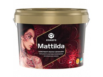 Краска для стен и потолков Eskaro Mattilda (Матильда) бархатисто-матовая 0,95 л