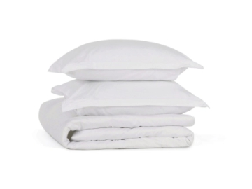 Постельное белье Askona Home, цвет Белый снег, 100% хлопок, без простыни