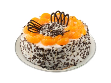 Торт "ЙОГУРТОВЫЙ С МАНДАРИНАМИ" 900г СП