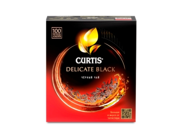 Корона скидки - Чай Curtis Delicate Black 100п х 1,7 г 170г сашет