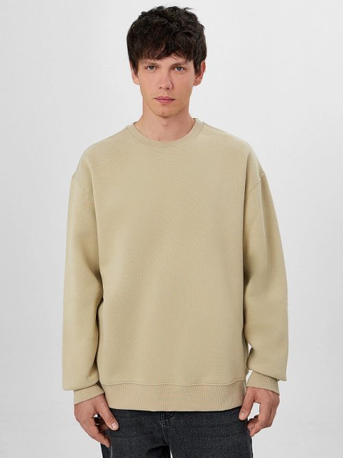 Свитшот мужской бежевый, фото 1 из 7