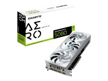Видеокарта Gigabyte GeForce RTX 5080 Aero OC SFF 16G GV-N5080AERO OC-16GD
