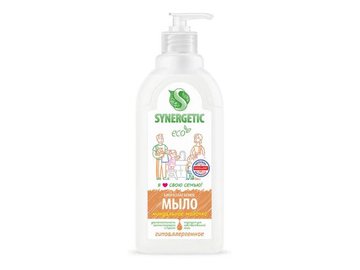 Жидкое мыло Synergetic Миндальное молочко 500 мл