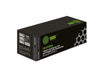 Картридж лазерный Cactus CS-CF233A CF233A черный (2300стр.) для HP LJ Pro M106/M134