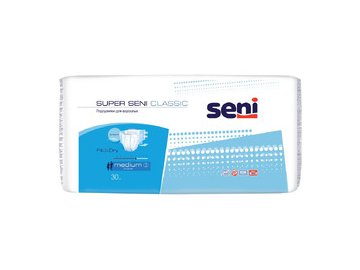 Подгузники для взрослых Seni Super Classic Medium (30шт)