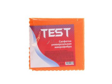 Салфетка универсальная TEST из микрофибры