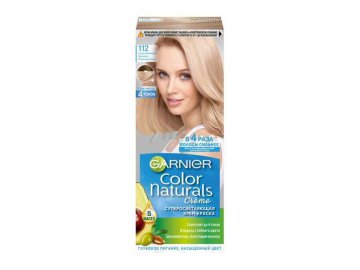 Крем-краска для волос GARNIER Color naturals, тон 112 Суперосветляющий Жемчужно-Платиновый блонд, 110 мл