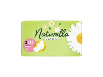 Прокладки женские гигиенические NATURELLA Classic Camomile Maxi Single ароматизированные с крылышками, 7 шт