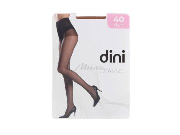 Колготки женские DINI Classic, natura, размер 3, 40 ден