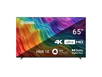 Телевизор Digma DM-LED65UBB33 на акции в магазинах 5 элемент