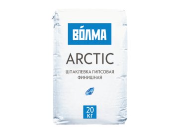 Шпатлевка гипсовая финишная белоснежная ВОЛМА-Арктик 20кг