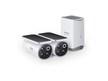 Видеокамера Baseus Security S1 Pro Dual 3K 2-Cam Kit White S0TX002131 (S0SU00)