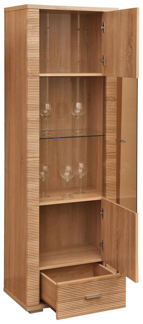 Шкаф с витриной «Гресс» П6.501.0.04 (П501.04), фото 2 из 2