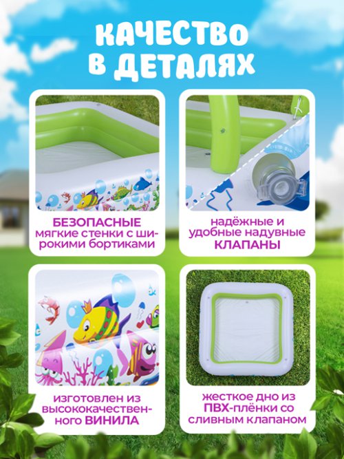 Бассейн надувной Sunshade, фото 3 из 57