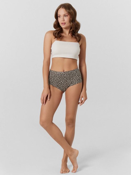 Трусы шортики женские с цветочным принтом, фото 3 из 24