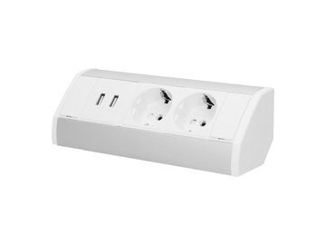 Блок розеточный Orno OR-GM-9003-W.AL 0,6 м
