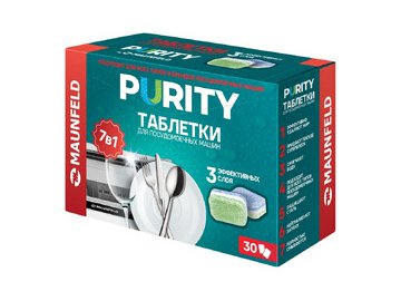 Таблетки для посудомоечных машин MAUNFELD Purity all in 1 MDT30ST