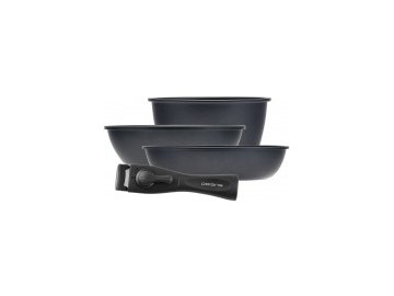 Набор посуды polaris easykeep-4dg (серый) Электросила