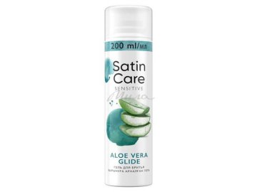 Гель для бритья для женщин SATIN CARE Aloe Vera для чувствительной кожи, 200 мл