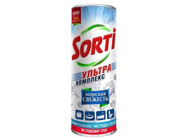 Порошок чистящий SORTI универсальный Морская свежесть, 500 г