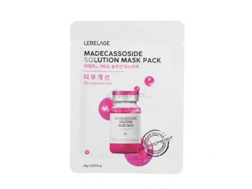 Тканевая маска для лица LEBELAGE Madecassoside Solution Mask Pack с мадекассосидом