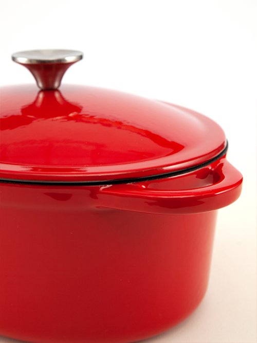 Утятница чугунная эмалированная Casserole, фото 17 из 51