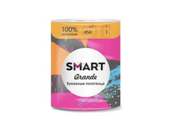 Полотенца бумажные SMART Grande, двухслойные, 1 шт