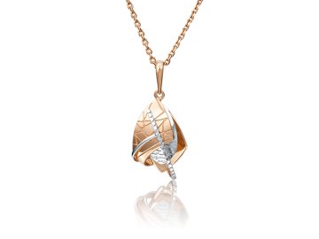 Подвеска декоративная Platina Jewelry, красное золото 585 проба