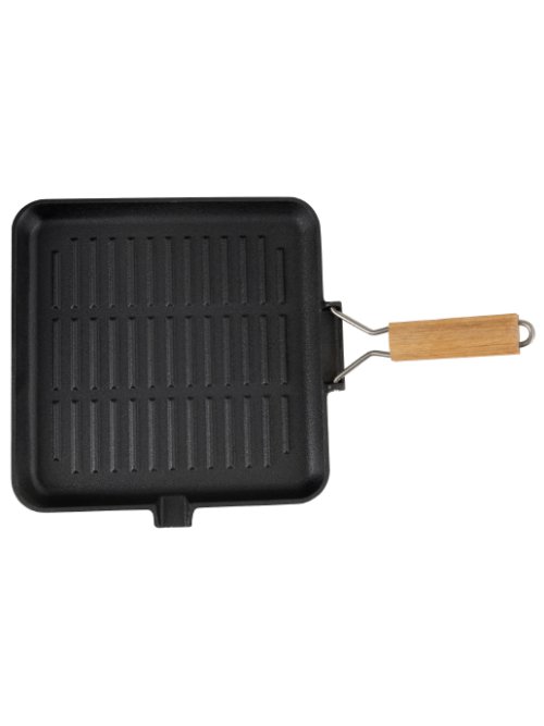 Противень-гриль чугунный с ручкой Grill, фото 8 из 30