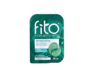 Патчи для глаз и лица FITO Evolution Мятные, 20 шт