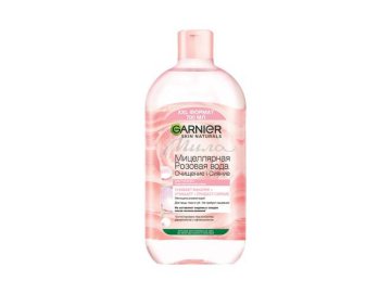 Вода мицеллярная GARNIER Skin Naturals Розовая очищение и сияние, 700 мл