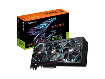 Видеокарта Gigabyte Aorus GeForce RTX 5070 Master 12G GV-N5070AORUS M-12GD
