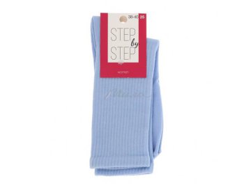 Носки женские STEP by STEP резинка голубой размер 25 артикул НЖ 9008-40