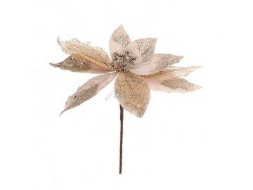 Украшение новогоднее Цветок, 30 см, арт.  SLWHD24-9