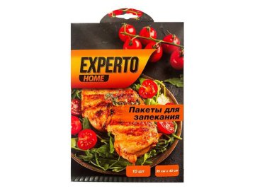 Пакеты для запекания EXPERTO 35 см х 40 см, 10 клипс